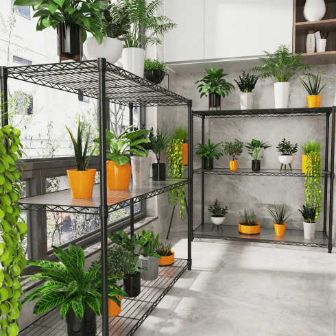 3 Tier Wire Shelving Unit, 1050 LBS NSF Height Adjustable Metal Garage Storage Shelves, Heavy Duty Storage Wire Rack Metal Shelves - Black 3 Tier Wire Shelving Unit, 1050 LBS NSF Height Adjustable Metal Garage Storage Shelves, Heavy Duty Storage Wire Rack Metal Shelves - Black