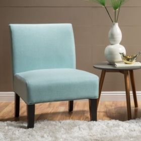 ACCENT CHAIR (Option: Light Blue)