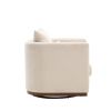 COOLMORE Swivel Barrel Chair, Comfy Round Accent Sofa Chair for Living Room, 360 Degree Swivel Barrel Club Chair, Leisure Arm Chair for Nursery, Hotel