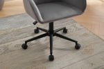 Velvet Office Desk Chair, Modern Home Desk Chair with Wheels , Vanity Chairs for Living Room, Bedroom,Study Room